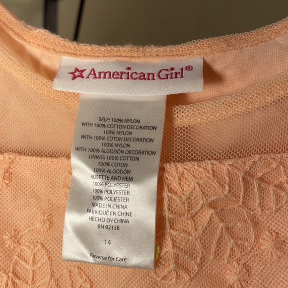 🎉HP🎉American Girl Shimmer&Lace Party Dress NWOT - Picture 2 of 5
